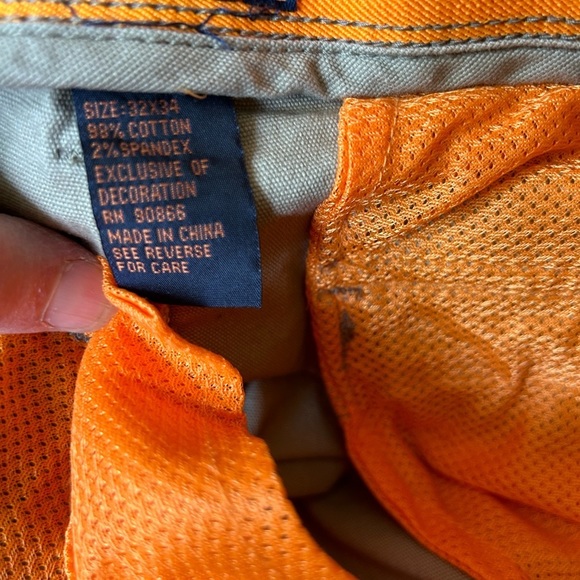 Wear First  Rip Stop Men’s‎ Cargo Pants Size 32 Short, 7 pocket rubber buttons - Picture 4 of 5